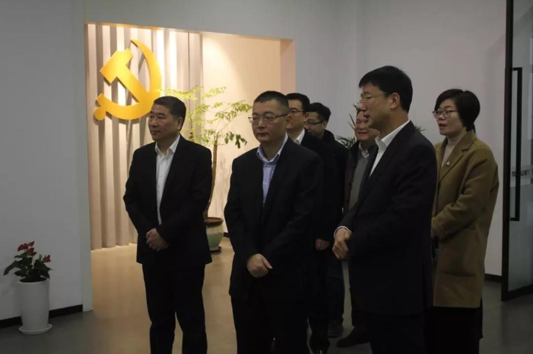 瑞安市委副書記、代市長秦肖來訪通力