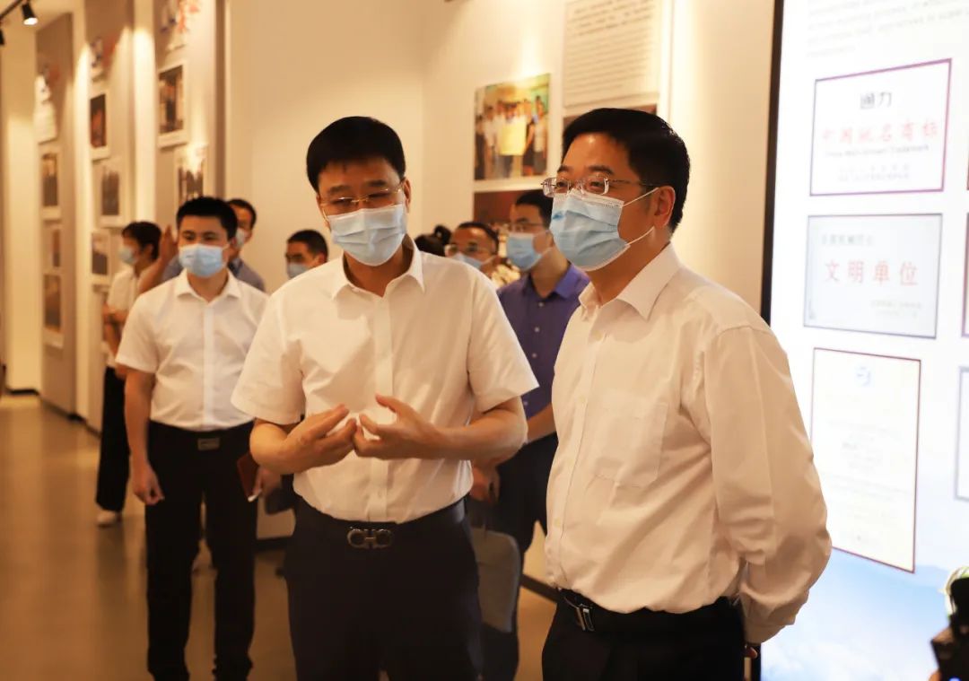 溫州市委常委、市紀委書記、市監(jiān)委主任張建明蒞臨通力科技調研