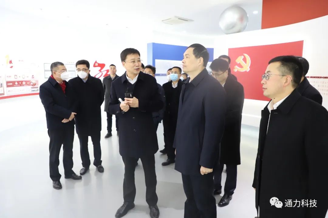領導關(guān)懷 | 省委常委、溫州市委書記劉小濤親臨通力科技開展新春慰問